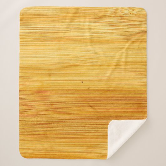 木竹の背景のテクスチャ シェルパブランケット (正面)