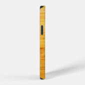 木竹の背景テクスチャ iPhoneケース (右側面)