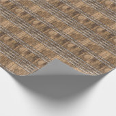 木箱と樽材 ラッピングペーパー (角)