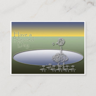 木箱ディスプレイ エンクロージャーカード