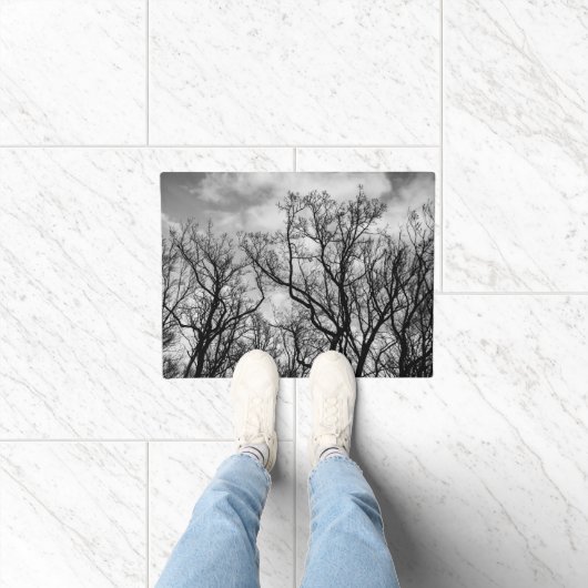 木素晴らしの波 ドアマット (室内)