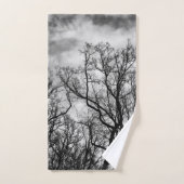 木素晴らしの波 バスタオルセット (ハンドタオル)