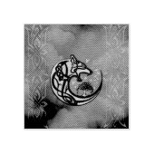 木素晴らし付き青狼 ラバースタンプ (インプリント)