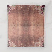 木素朴とストリングラ結婚イト プレイスカード (内部開封)