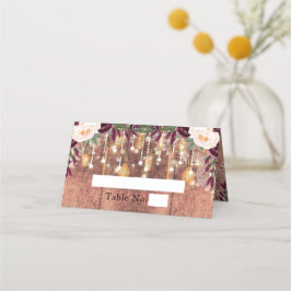 木素朴とストリングラ結婚イト プレイスカード