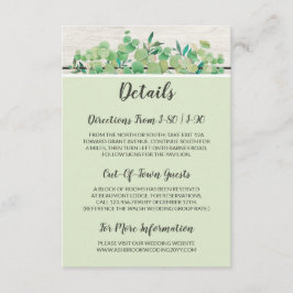 木素朴とユーカリの葉の詳細/アクセス情報 エンクロージャーカード