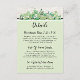 木素朴とユーカリの葉の詳細/アクセス情報 エンクロージャーカード