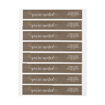 木素朴とレースの巻き付け