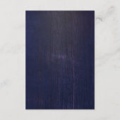 木素朴とレースの結婚詳細 – 情報 エンクロージャーカード (裏面)