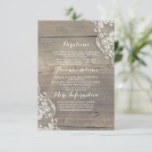 木素朴とレース結婚の情報詳細 エンクロージャーカード (スタンド正面)