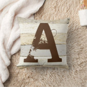 木素朴と手紙の装飾用クッション クッション (ブランケット)