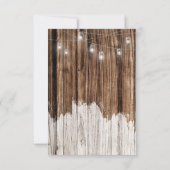 木素朴と提灯 セーブザデート (裏面)