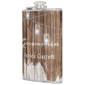 木素朴と提灯 フラスク (左)