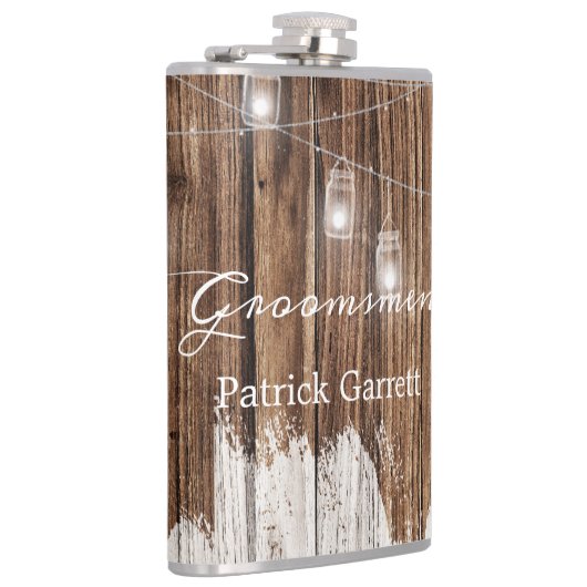 木素朴と提灯 フラスク (右)