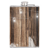 木素朴と提灯 フラスク (裏面)