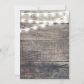 木素朴と糸のバチェロレッテ 招待状 (裏面)