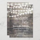 木素朴と糸のバチェロレッテ 招待状 (正面/裏面)