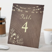 木素朴と糸のラ結婚イトの表番号 台座サイン (インサイチュ)