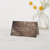 木素朴と糸のラ結婚イト プレイスカード (裏面)