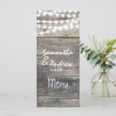 木素朴と糸のラ結婚イト メニュー (スタンド正面)