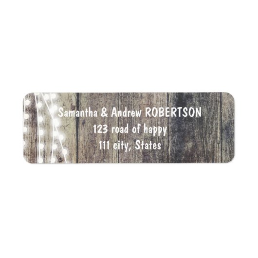 木素朴と糸の結婚光 ラベル (正面)