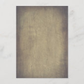 木素朴と緑の結婚情報 エンクロージャーカード (裏面)