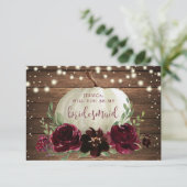 木素朴のカボチャは私の花嫁カードになる サンキューカード (スタンド正面)