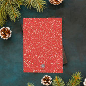 木素朴のクリスマスツリーアーチ写真コラージュ シーズンカード