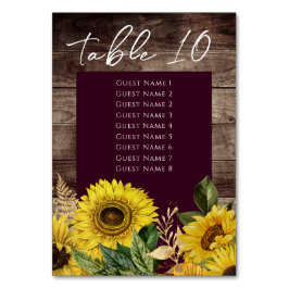 木素朴のヒマ結婚ワリのテーブル番号リスト テーブルナンバー