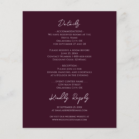 木素朴のヒマ結婚ワリ チラシ (裏面)