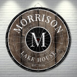 木素朴のファミリ名 ダーツボード<br><div class="desc">このシンプルクラシックオーナメントデザインは、あなたの祝休暇に最適お気に入りのである。現在のバージョンでは、前面に「Lake House」という言葉がソフトでスクリプト化されエレガント、クリーンでセリフのフォントと組み合わモダンれている。静かな湖、晴れたビーチ、山の中などカスタマイズ、言葉で「ビーチハウス」、「キャビン」など自分の特別な場所に合ったものも簡単に言える。背景は微妙でニュートラル与えで、どんな季節でも使えるタイムレスで居心地の良い外観。この記念オーナメントは素晴らし、家から帰った家を記念する方法であ遠くにり、湖で過ごす時間を愛する家族や友人に思いやりある贈り物を作る。すべての文字は、自分の思い出やスタイルに合わせて編集できる。</div>