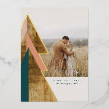 木素朴のミニマルクリスマスツリー写真