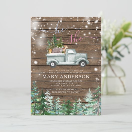 木素朴の冬の彼と彼女が明かす 招待状 (スタンド正面)