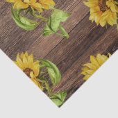 木素朴の切り離しのひまわり 薄葉紙 (詳細)