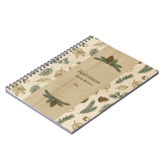 木素朴の家の懇親会記憶 ノートブック (左側)