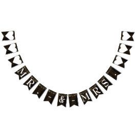 木素朴の弦がミセスの結婚光 バンティングフラッグ