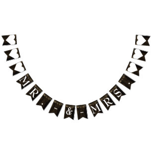 木素朴の弦がミセスの結婚光 バンティングフラッグ