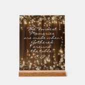 木素朴の弦が「最も懐かしい思い出」 アクリルサイン (正面)