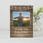 木素朴の弦のライト卒業ありがとう 案内状 (スタンド正面)