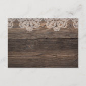 木素朴の弦のラ結婚イトの詳細 エンクロージャーカード (裏面)