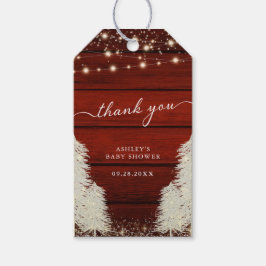 木素朴の弦ライトツリーサンキューユナイテッド ギフトタグ