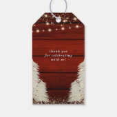 木素朴の弦ライトツリーサンキューユナイテッド ギフトタグ (裏面)