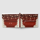 木素朴の木の口結婚帳 ゲストブック (全面)