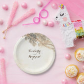 木素朴の枝 ペーパープレート (パーティー)