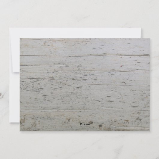 木素朴の植物学メリークリスマスフォトカード シーズンカード (裏面)