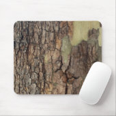 木素朴の樹皮、屋外の自然パターン マウスパッド (マウス)