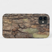 木素朴の樹皮、屋外の自然パターン Case-Mate iPhoneケース (裏面(横))