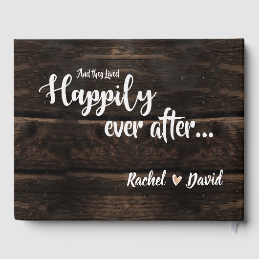 木素朴の糸がミスター・アンド・ミセス結婚ズの ゲストブック (裏面)