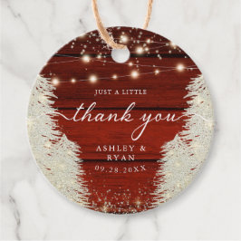 木素朴の糸が木々の結婚感謝 フェイバータグ