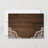 木素朴の糸のライトとレース | RSVP (裏面)